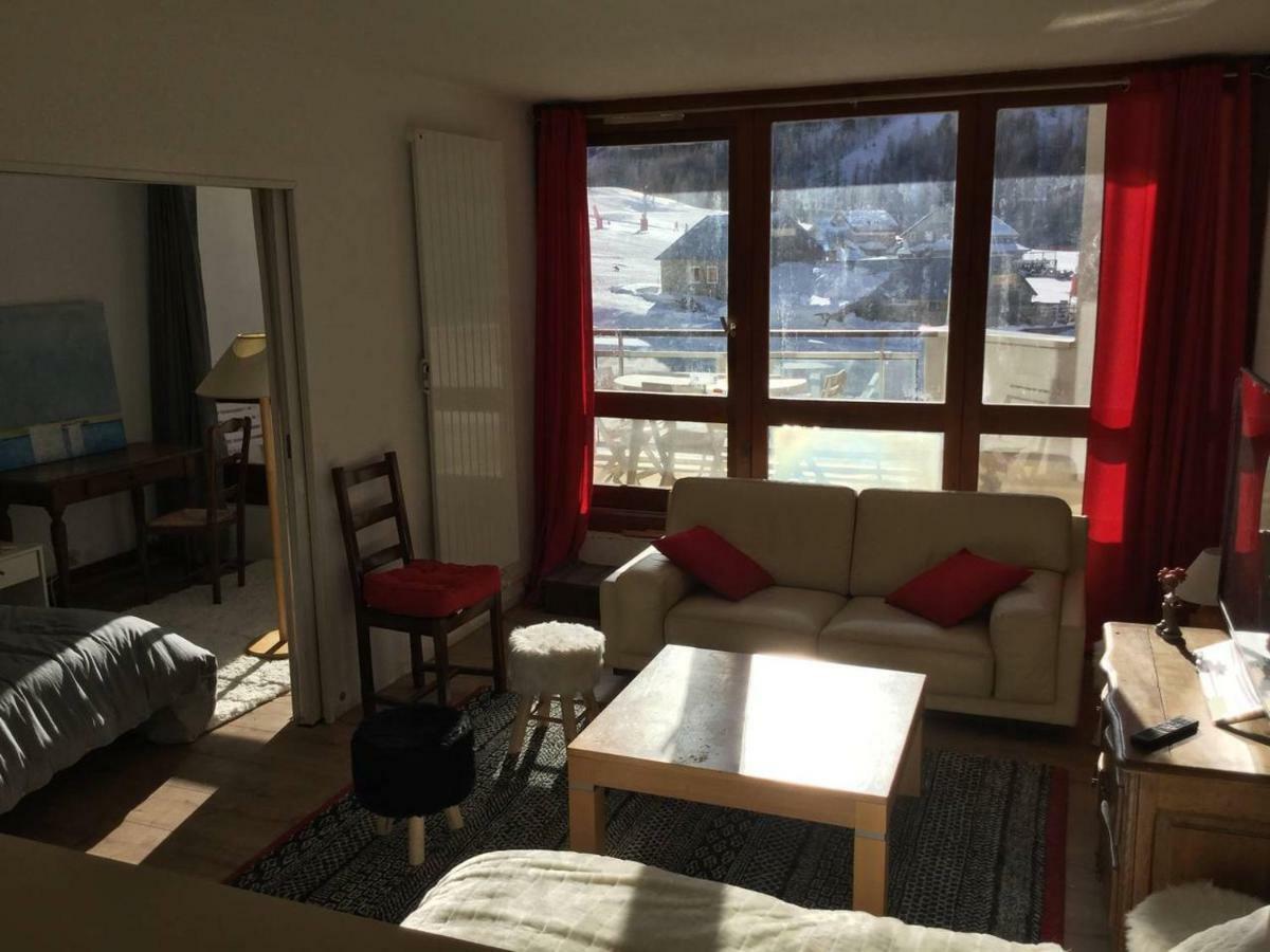 Apartmán Chaleureux 3 Pieces 50M² Plein Sud Avec Grande Terrasse Au Pied Des Pistes A Isola 2000 Exteriér fotografie